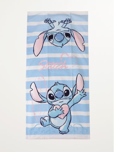 Toalha Stitch Lepper Infantil - ROSA CLARO