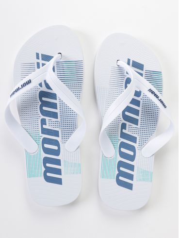Chinelo Tropical Mormaii Masculino BRANCO/AZUL