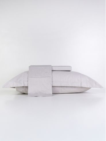 Jodo de Lençol Casal Simples 200 Fios Altenburg CINZA