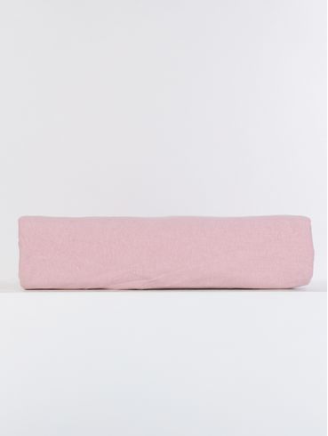 Lençol Avulso Casal Malha Portallar ROSA