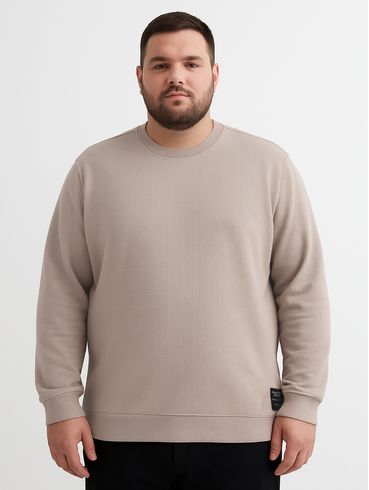 Moletom Plus Size Masculino CINZA