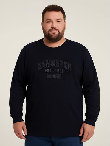 Moletom Plus Size Masculino PRETO