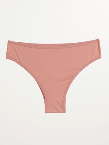 Calcinha Tanga Microfibra Feminina ROSA CLARO