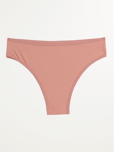 Calcinha Tanga Microfibra Feminina ROSA CLARO