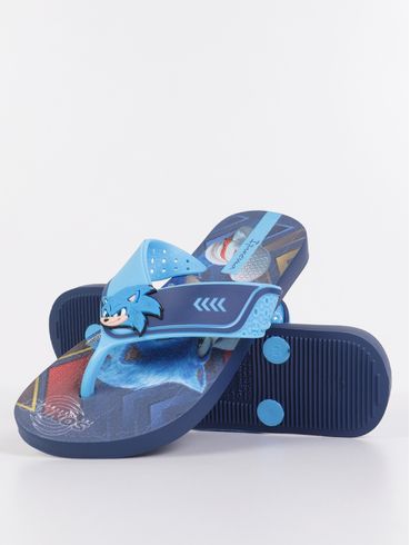Chinelo Sonic Ipanema Infantil Para Menino- AZUL/MARINHO