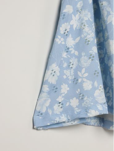 Vestido Laise Infantil Para Menina - AZUL