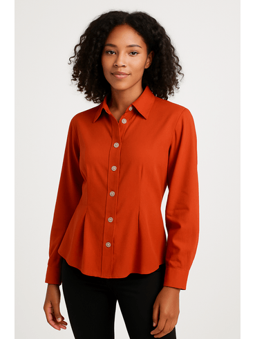Camisa Viscose Feminina OCRE