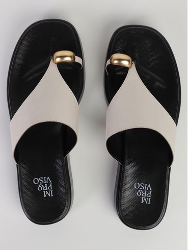 Chinelo Alto Feminino OFF WHITE