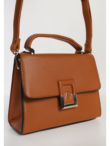 Bolsa Mini Bag Baú Feminina MARROM