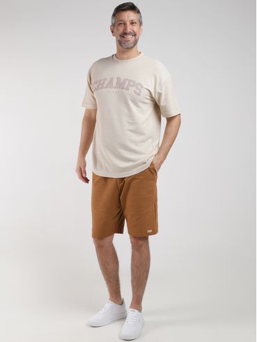 Bermuda Moletinho Masculina MARROM