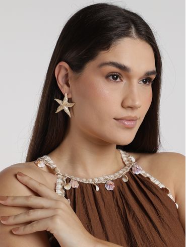 Brinco Estrela DOURADO