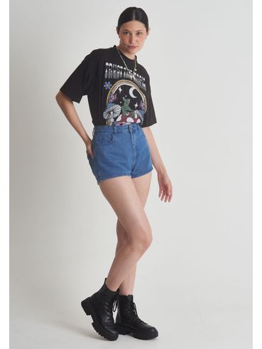 Short mini jeans
