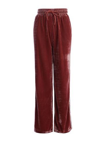 Calça Plush Reta Feminina ROSA