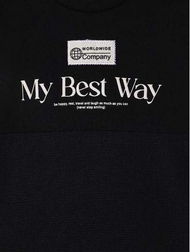 Camiseta Manga Curta Infantil Para Menino - PRETO