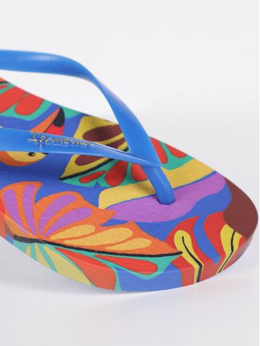 Chinelo Xodo Ipanema Feminino AZUL/AMARELO