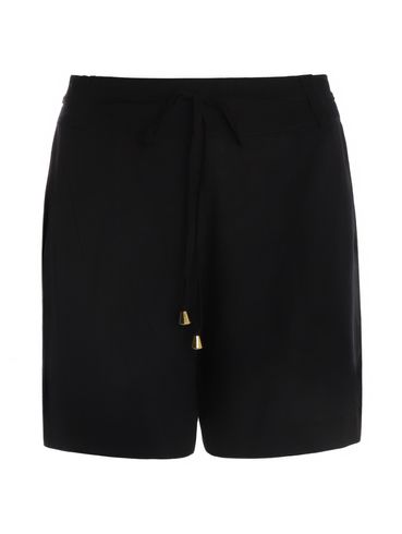 Bermuda Viscolinho Feminina PRETO