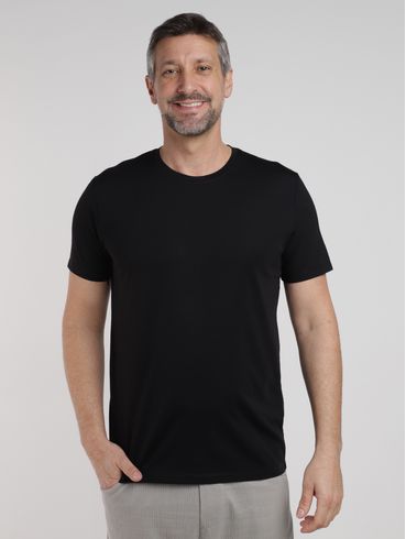 Camiseta Básica Masculina PRETO