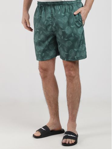 Calção Estampado Masculino VERDE