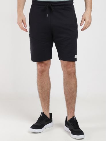 Bermuda Moletinho Masculina PRETO