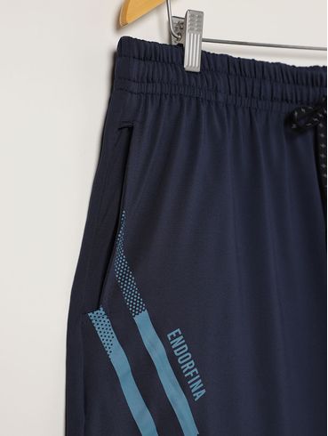 Bermuda Estampada Plus Size Masculina MARINHO