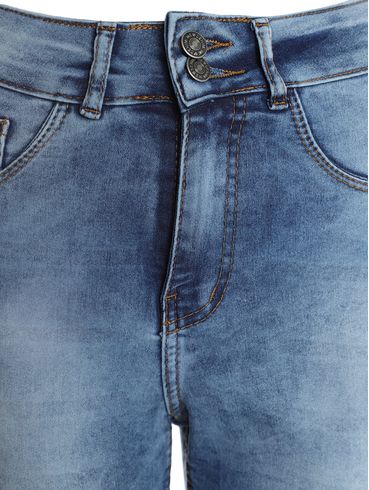 Calça Jeans Capri Feminina AZUL