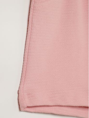 Short Moletinho Juvenil Para Menina - ROSE