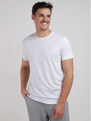 Camiseta Básica Masculina OFF WHITE