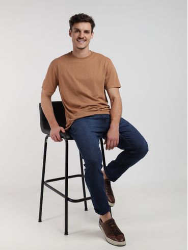 Calça Jeans Slim Masculina AZUL