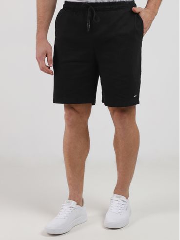 Bermuda Sarja Masculina PRETO