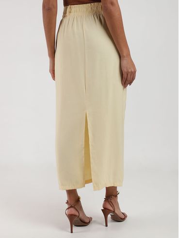 Saia Longa Feminina AMARELO