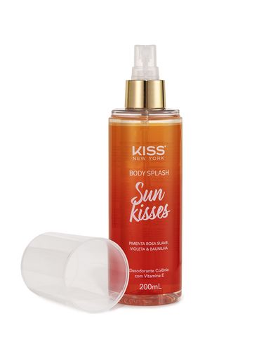 Body Splash Sun Kisses Kiss New York 200ml UNICO
