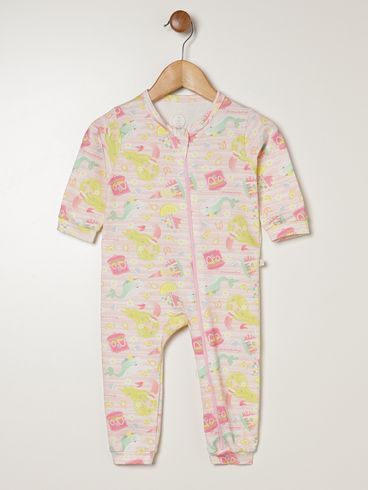Macacão Infantil Para Bebê - ROSA