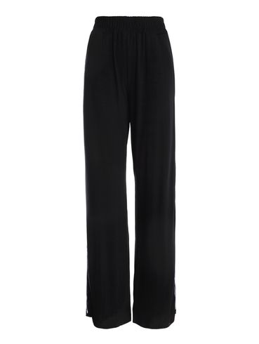 Calça Wide Leg Autentique Feminina PRETO/PRETO/BRANCO