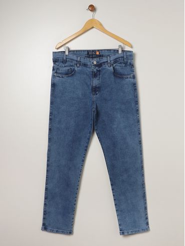 Calça Jeans Plus Size Masculina AZUL
