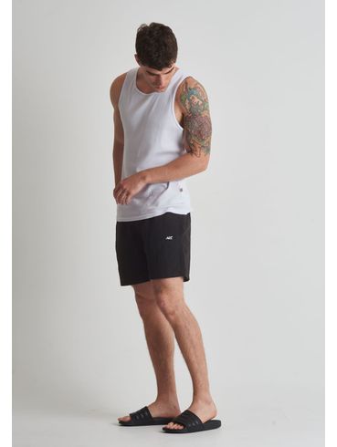 Bermuda de banho água preta