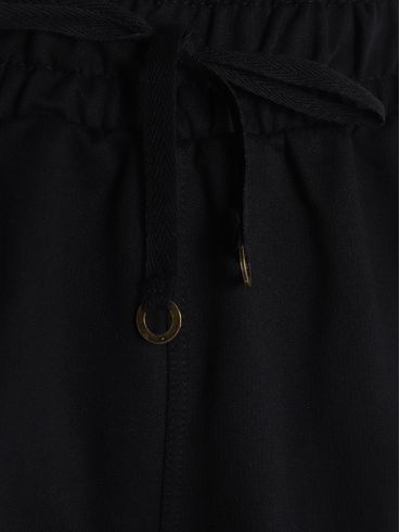 Short Moletinho Feminino PRETO