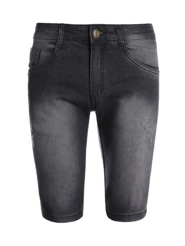Bermuda Jeans Masculina PRETO