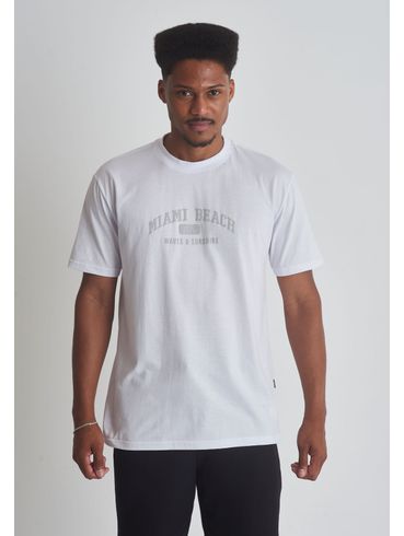 Camiseta estampa miami beach