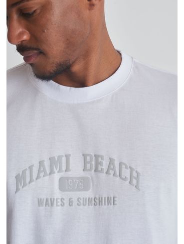Camiseta estampa miami beach