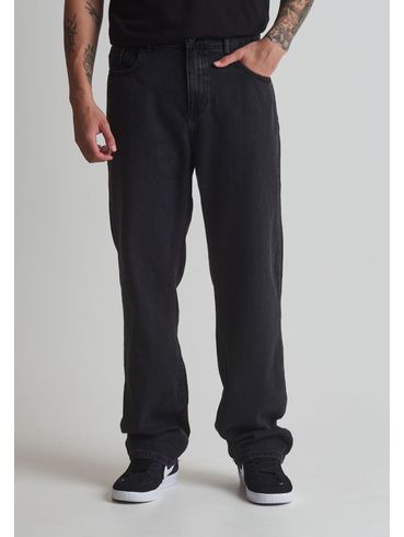 Calça jeans reta