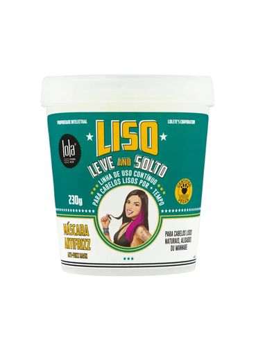 Máscara Capilar Liso Leve e Solto Lola Cosmetics UNICO