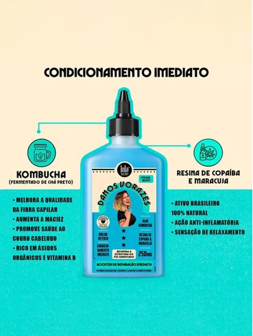 Condicionador Danos Vorazes Booster Lola Cosmetics UNICO