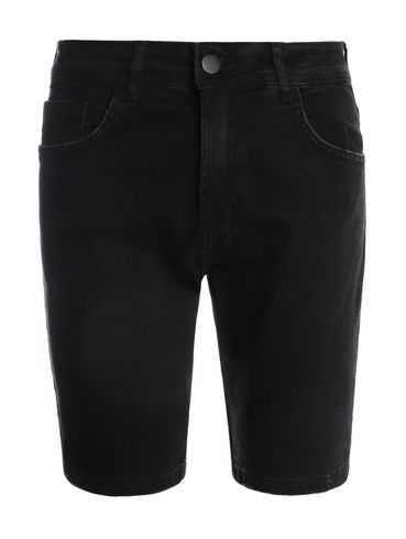 Bermuda Jeans Elétron Masculina PRETO