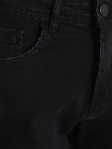 Bermuda Jeans Elétron Masculina PRETO