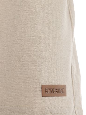 Bermuda Malha Gangster Masculina BEGE