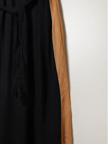 Vestido Crepe Midi Plus Size Feminino PRETO