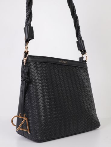 Bolsa Detalhe Tressê Feminina PRETO