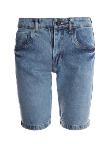 Bermuda Jeans Masculina AZUL