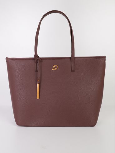 Bolsa Tote Minimalista Feminina MARROM