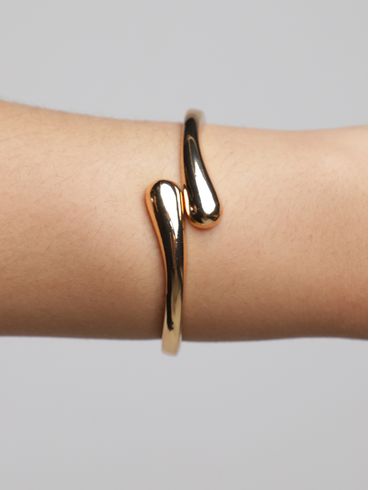 Bracelete Rígido Arredondado DOURADO